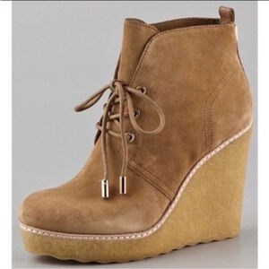 Tory Burch Tan Ankle Boots